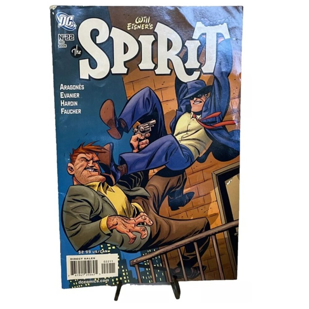 Spirit Vol 1 #22 Presto Change-O Bruce Timm Cover DC Comics 2008 Sergio Aragonés